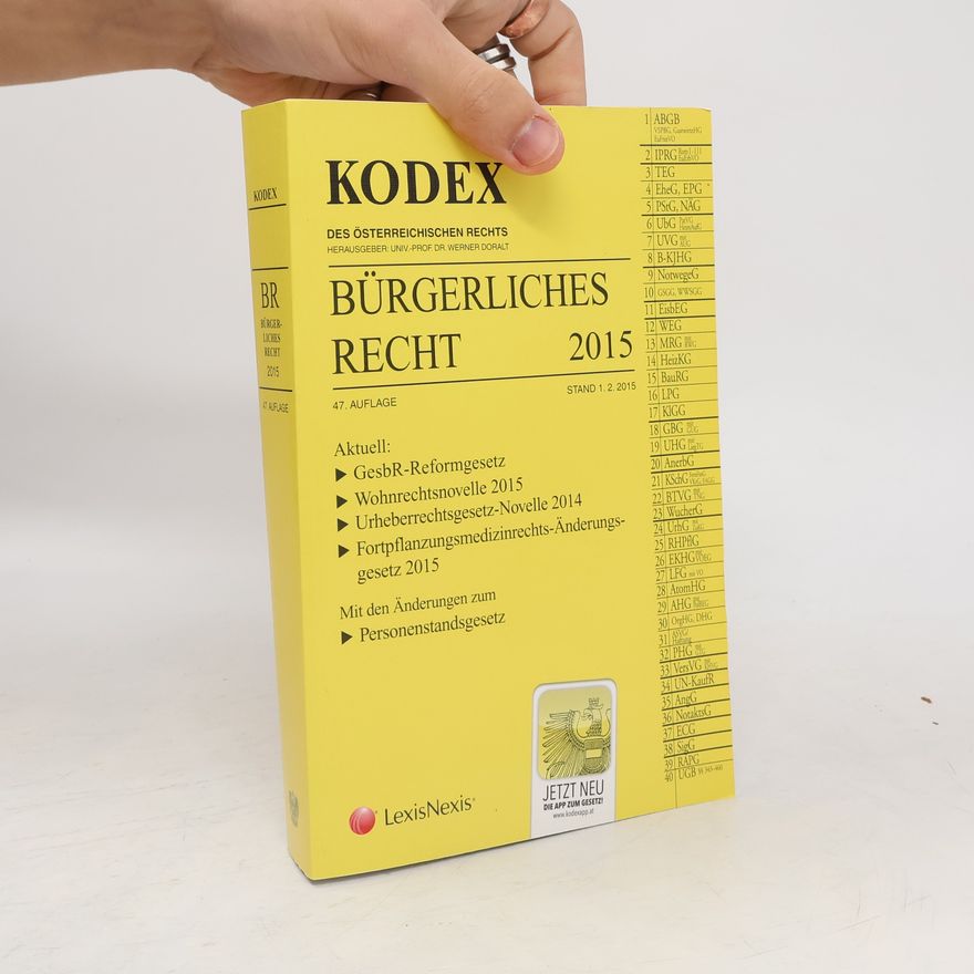 Franz Mohr Kodex Bürgerliches Recht 2015