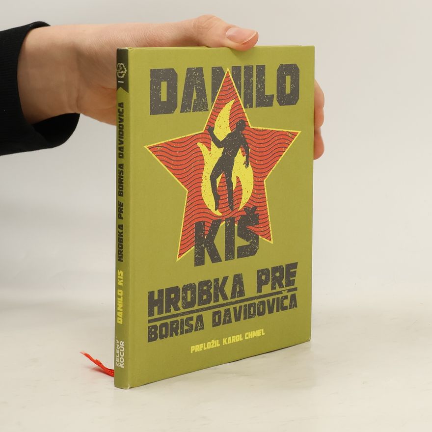 Danilo Kiš Hrobka pre Borisa Davidoviča