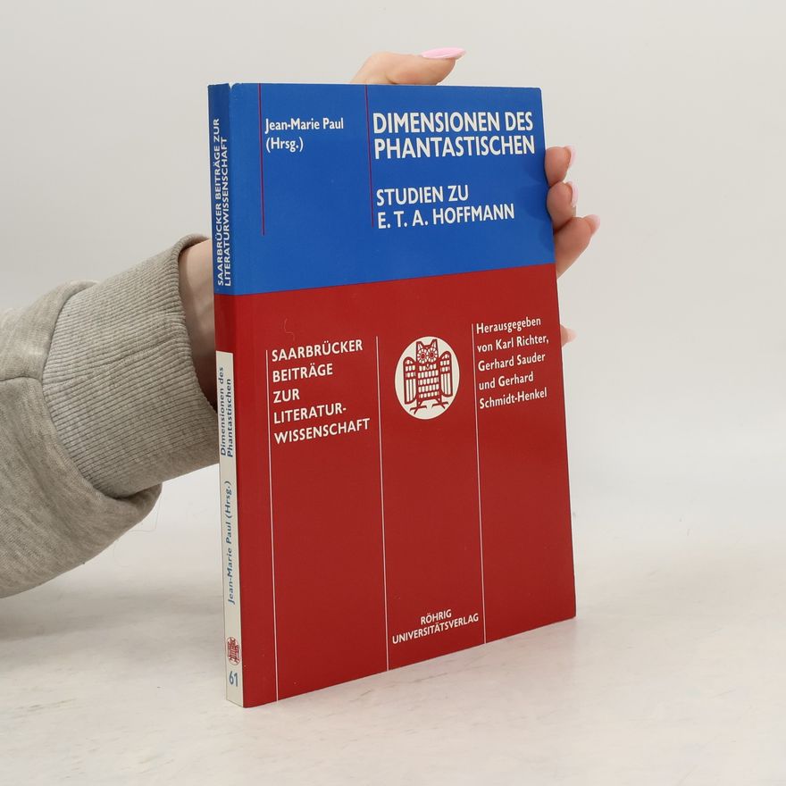 Gerhard Schmidt Henkel Saarbrücker Beiträge zur Literaturwissenschaft - 61: Dimensionen des Phantastischen