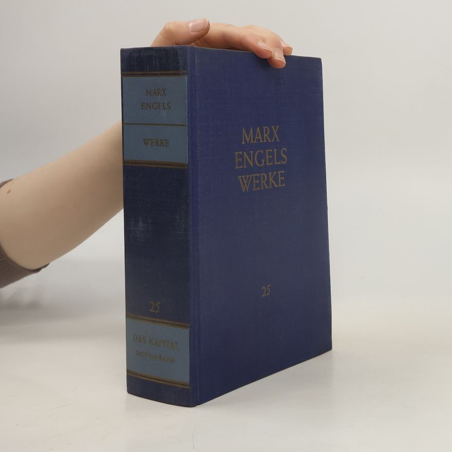 Karl Marx Marx Engels Werke Band 25