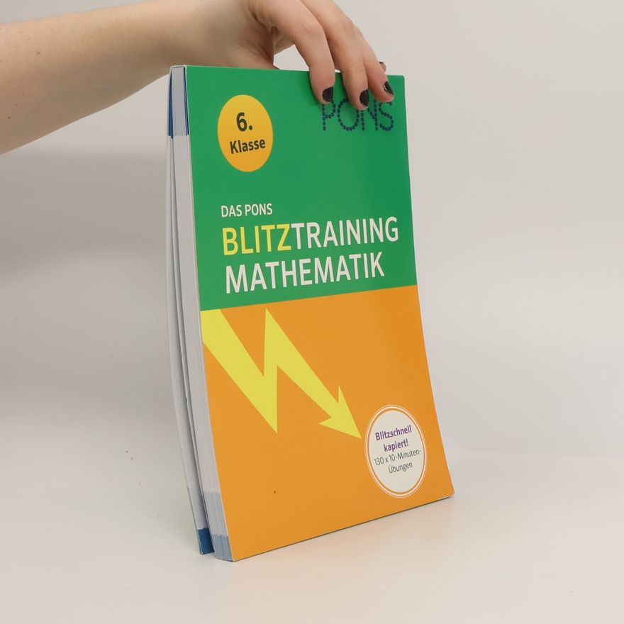 AA.VV. Das PONS Blitztraining - Mathematik 6. Klasse