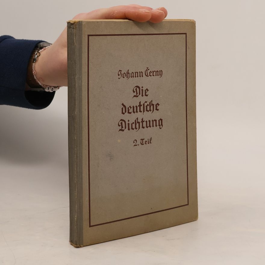 Johann Cerny Die deutsche Dichtung