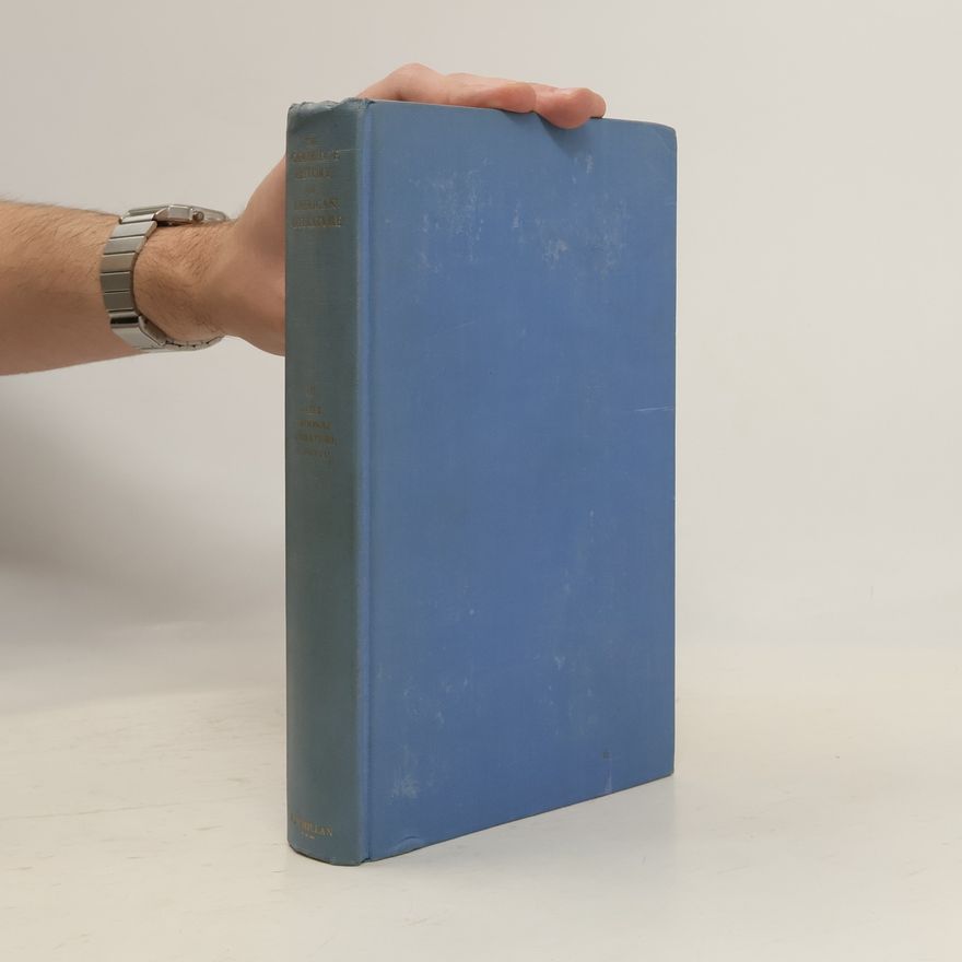 AA.VV. The Cambridge History of American Literature