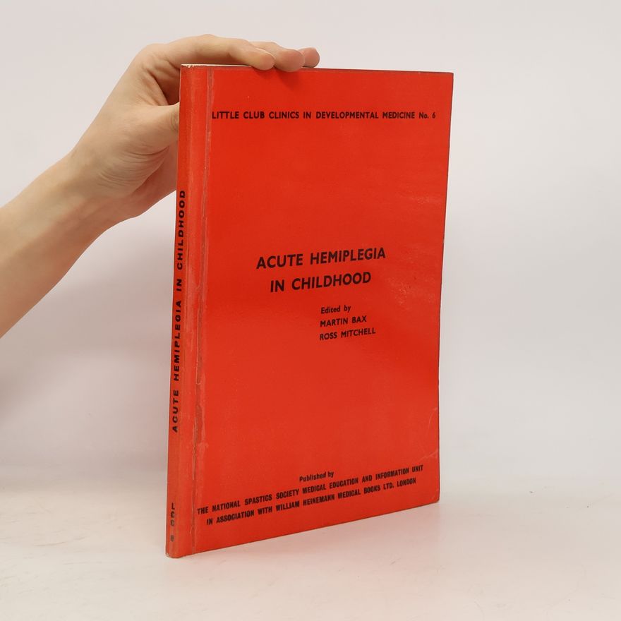 Ross Mitchell Acute Hemiplegia in Childhood