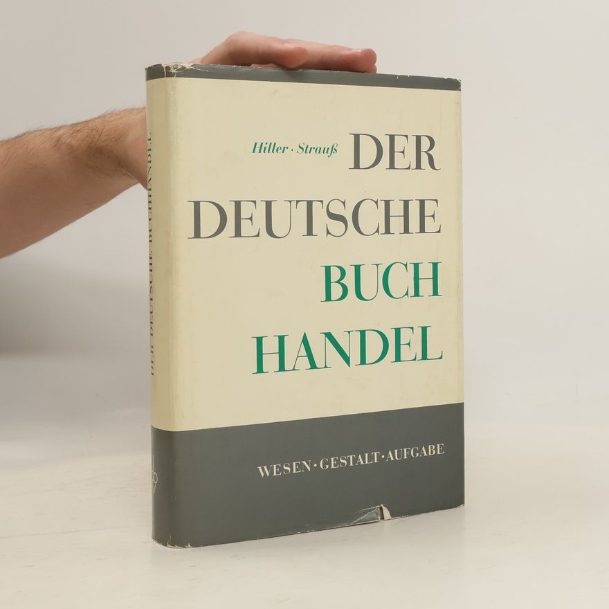 Helmut Hiller Der deutsche Buchhandel