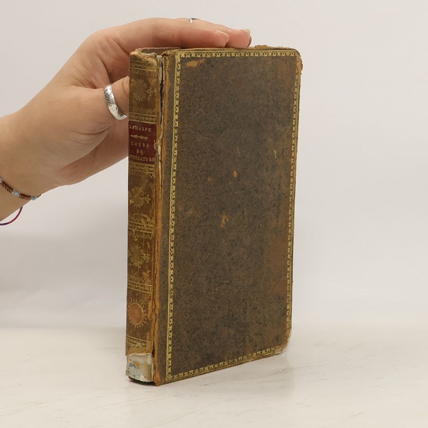 AA.VV. Cours de litterature. Tome premier