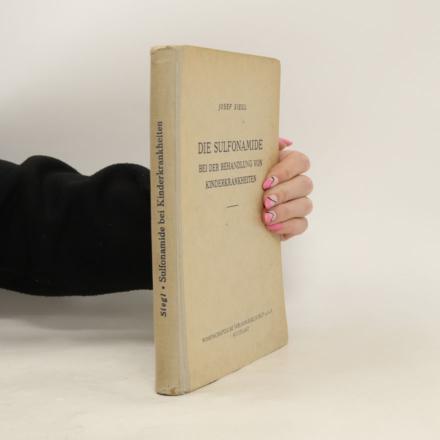 Josef Siegl Die Sulfonamide