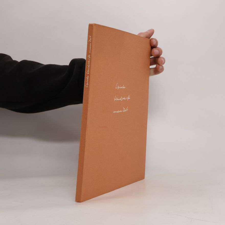 AA.VV. Lyrische Handschriften unserer Zeit