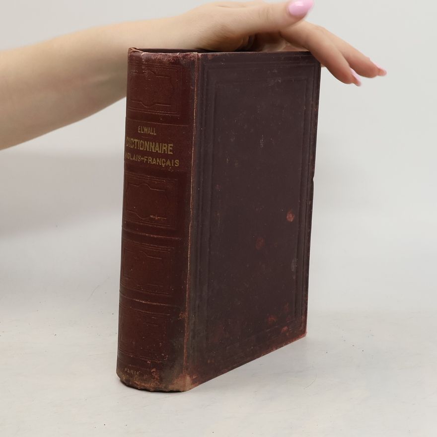 Alfred Elwall Dictionnaire anglais-français
