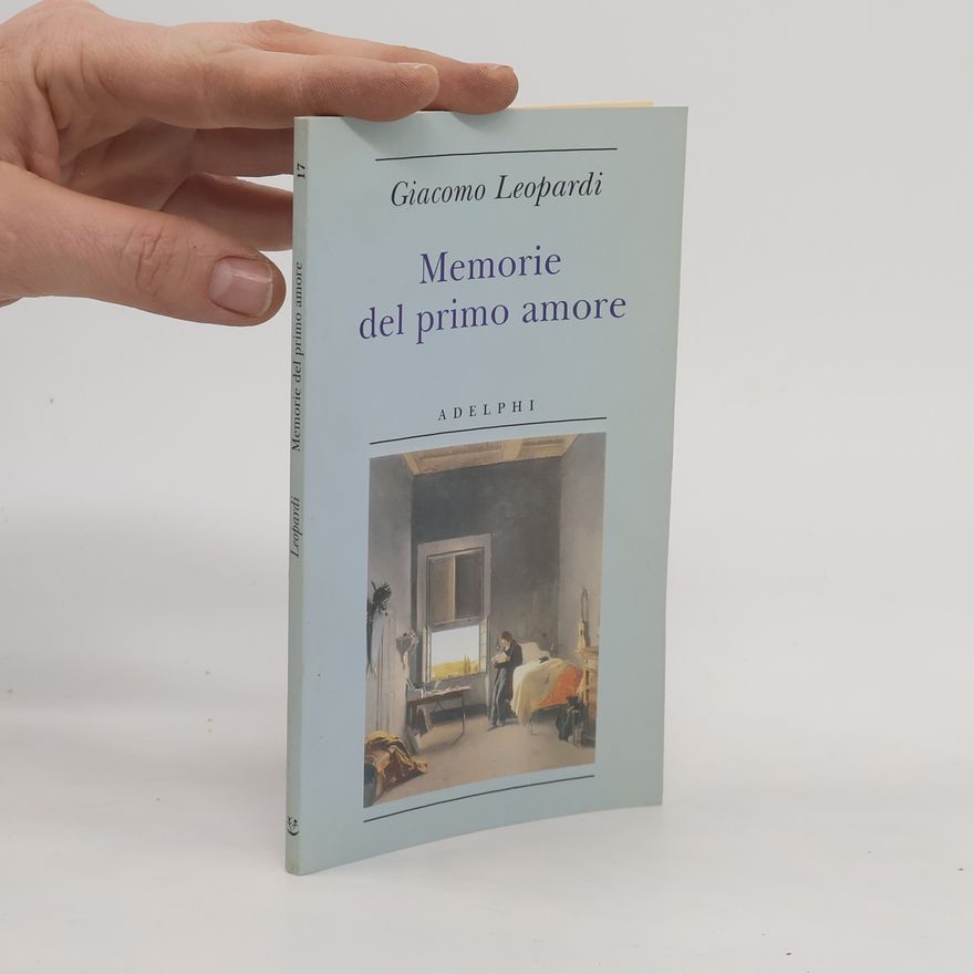 Cesare Galimberti Memorie del primo amore