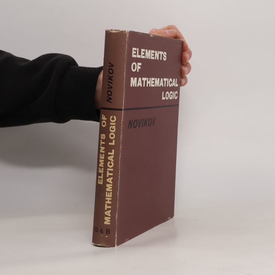 Ivan Novikov Elements of Mathematical Logic