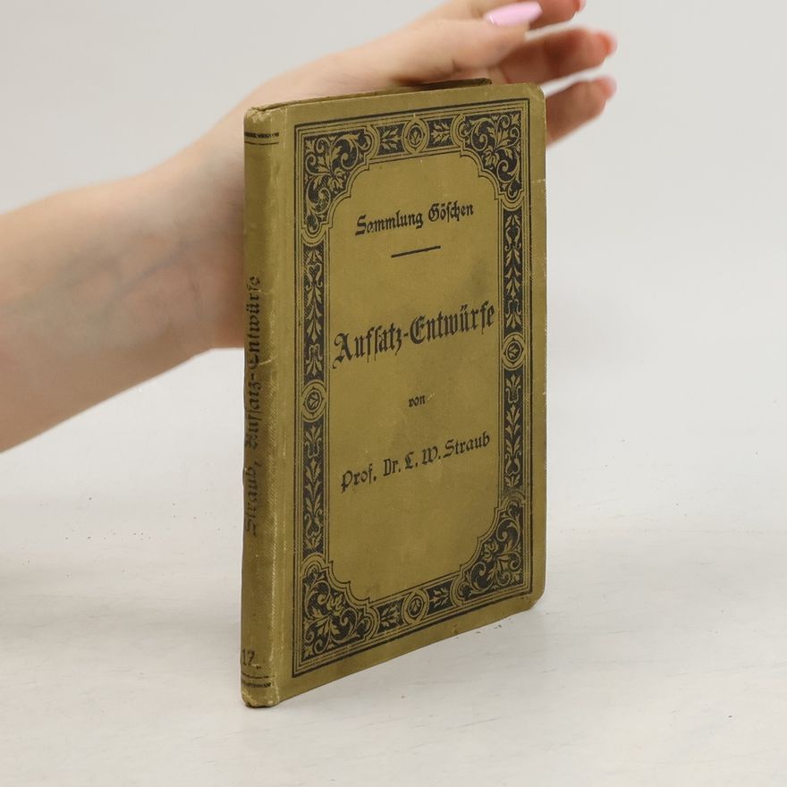 L. W. Straub Aufsatz‑Entwürfe [amazon.de]