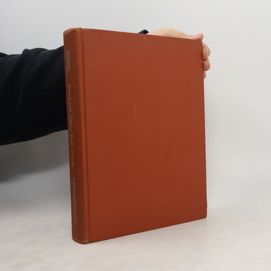 Dorothy S. Dittmer Blood and Other Body Fluids