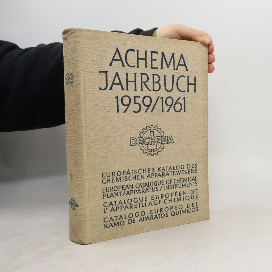 Kolektiv autorů Achema Jahrbuch 1959/1961. Band II