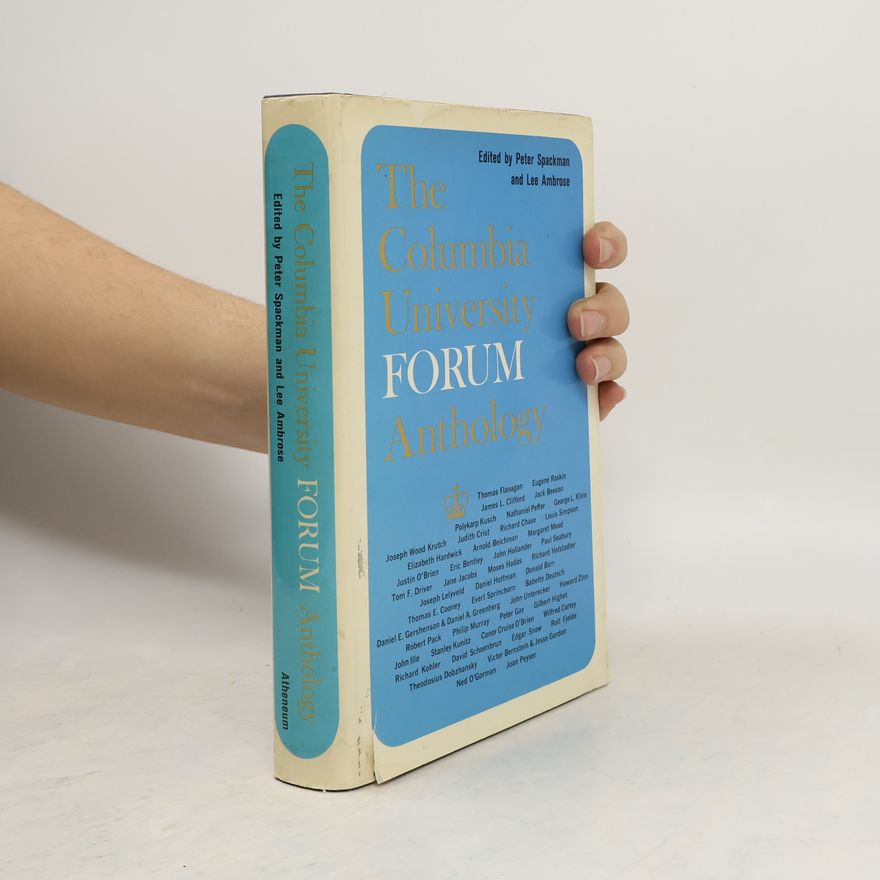 Lee Ambrose The Columbia University Forum Anthology