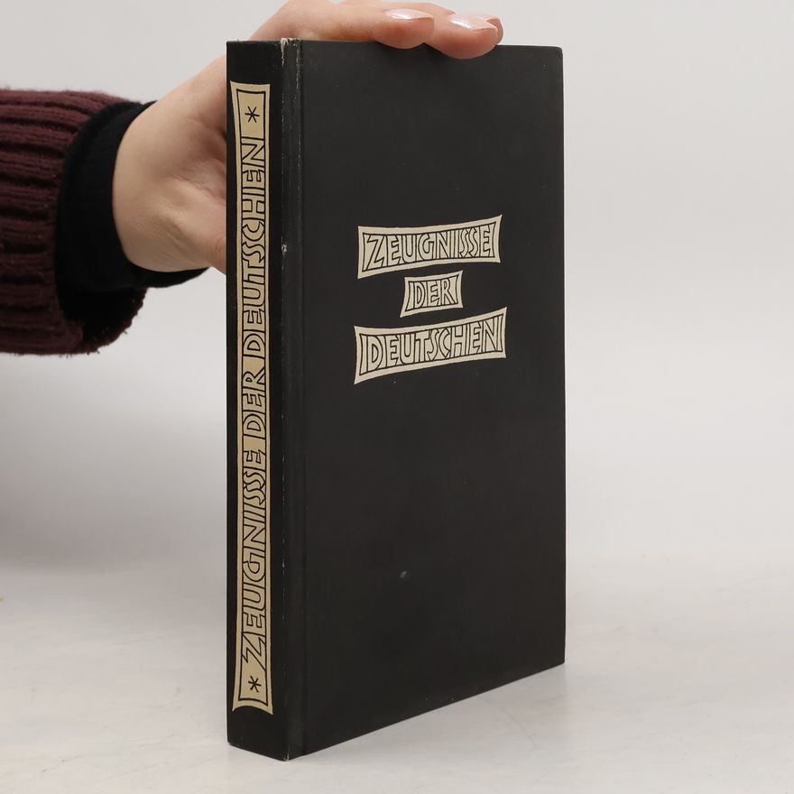 Autorenkollektiv Zeugnisse der Deutschen