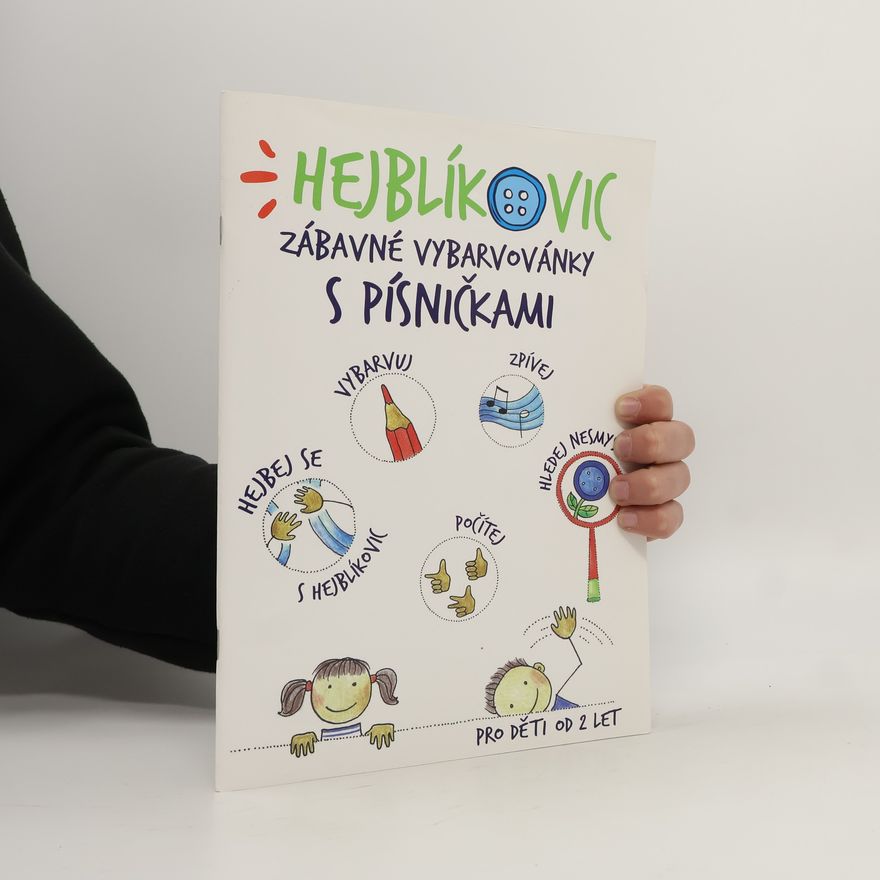 Jitka Nosková Hejblíkovic zábavné vybarvovánky s písničkami