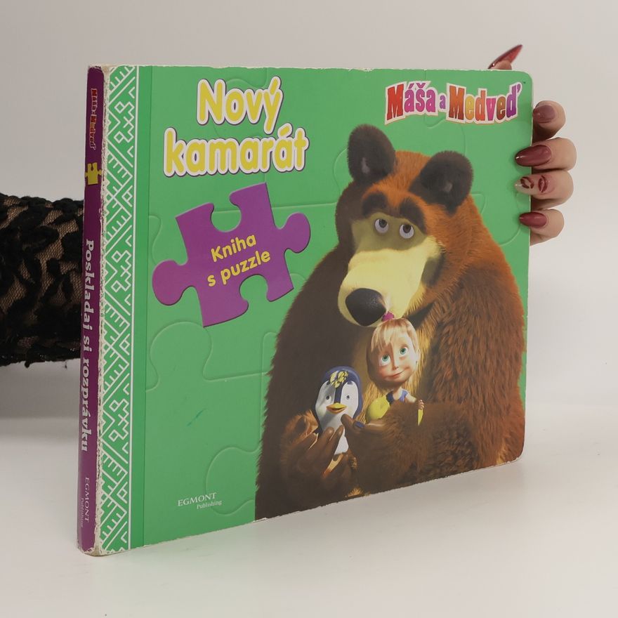 Oleg Gennadjewitsch Kusowkow Máša a medveď: Nový kamarát (kniha s puzzle)