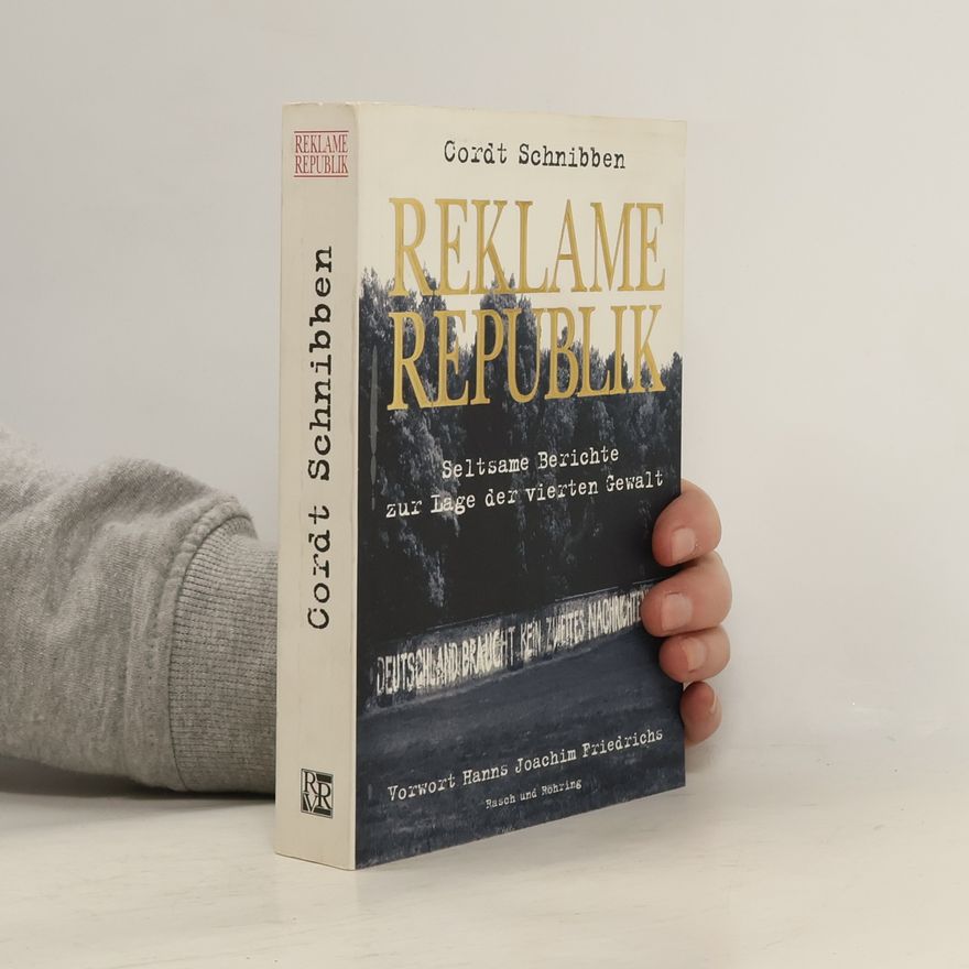 Cordt Schnibben Reklame Republik