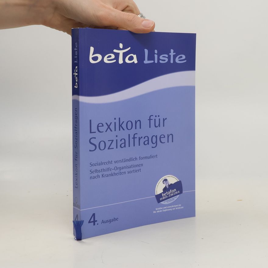Autorenkollektiv BetaListe: Lexikon für Sozialfragen - 4. Ausgabe