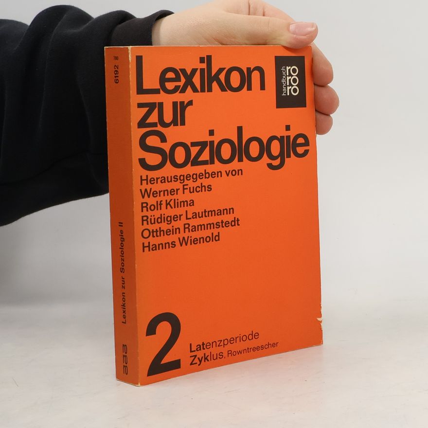 Rolf Klima Lexikon zur Soziologie