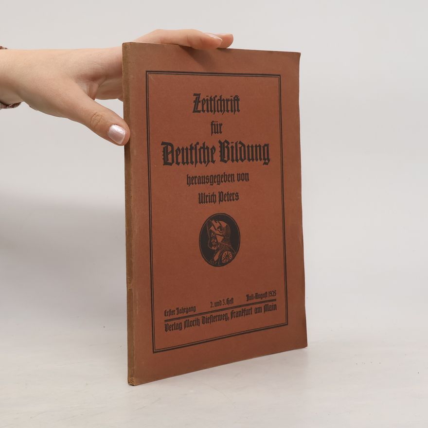 Ulrich Peters Zeitschrift für Deutsche Bildung