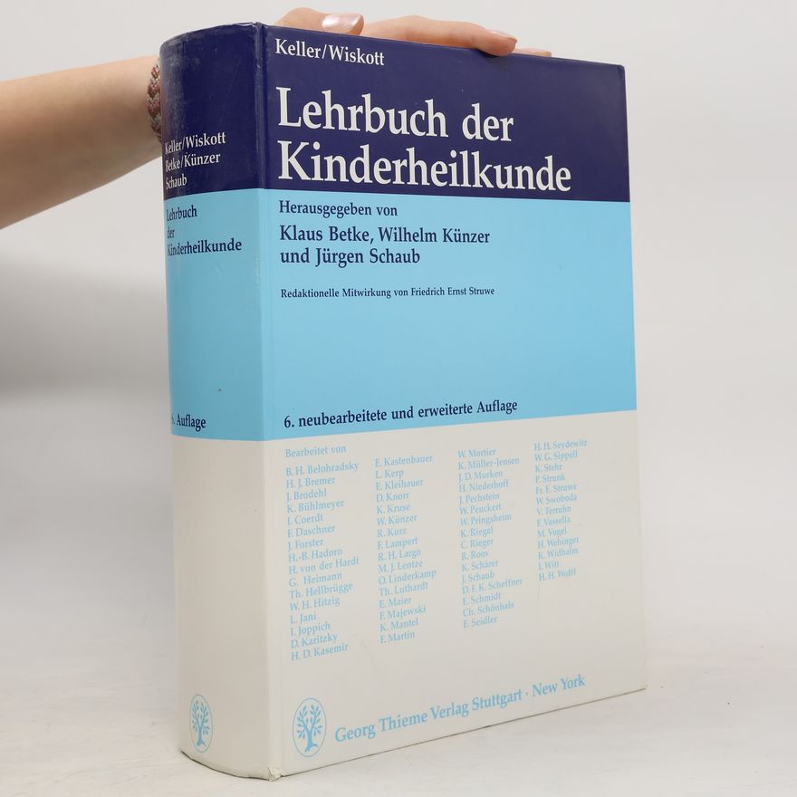 Klaus Betke Lehrbuch der Kinderheilkunde