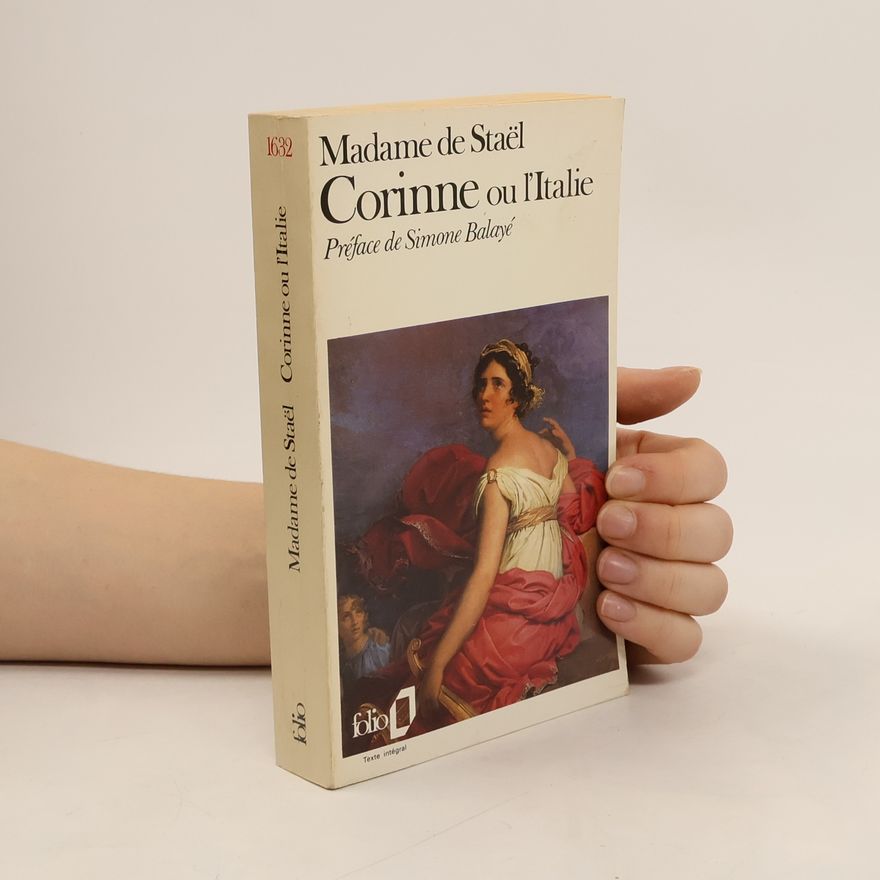 Simone Balayé Corinne ou l'Italie - Édition de Simone Balayé