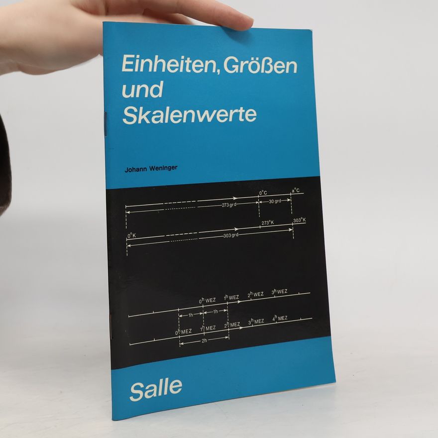 Johann Weninger Einheiten, Größen und Skalenwerte