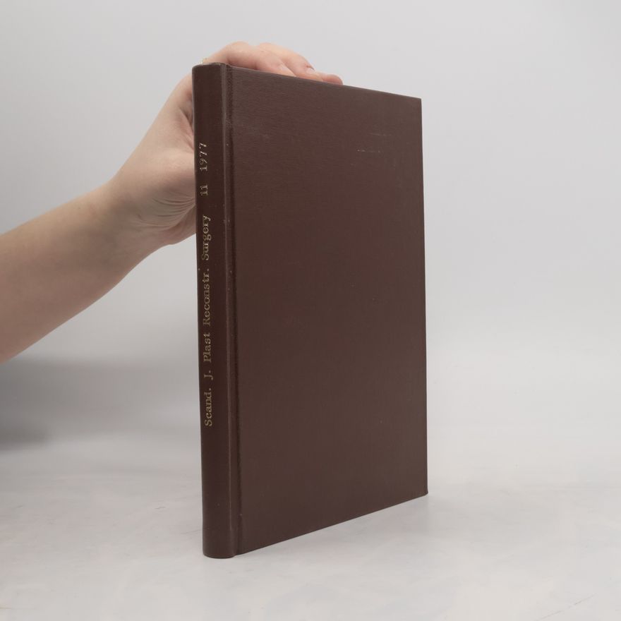 AA.VV. Scandinavian Journal of Plastic and Reconstructive Surgery 11.