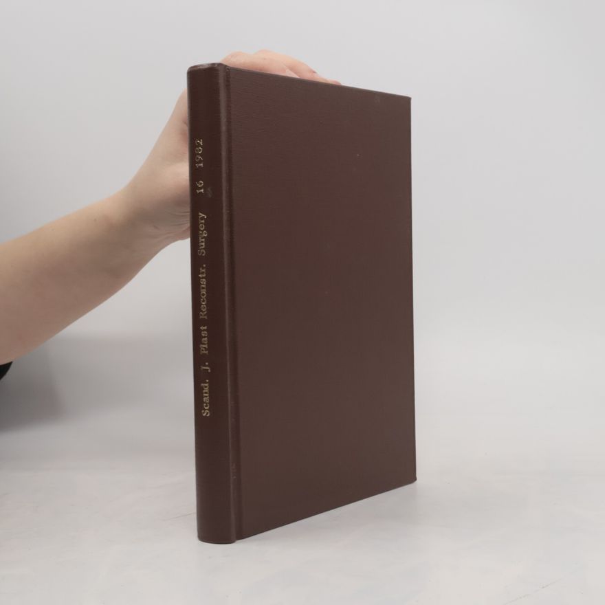 Kolektiv autorů Scandinavian Journal of Plastic and Reconstructive Surgery and Hand Surgery 16