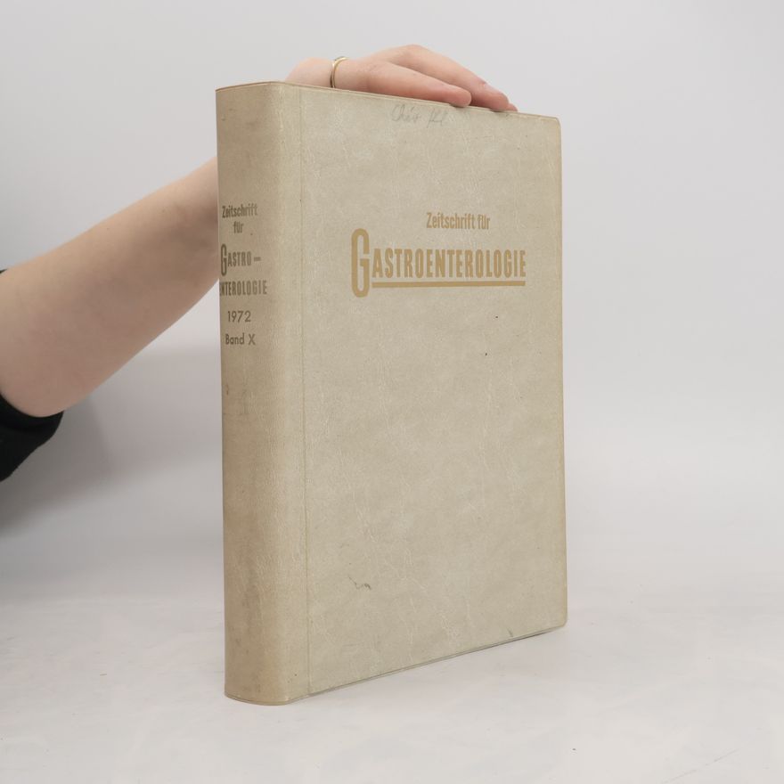 Collectif d'auteurs Zeitschrift für Gastroenterologie X.