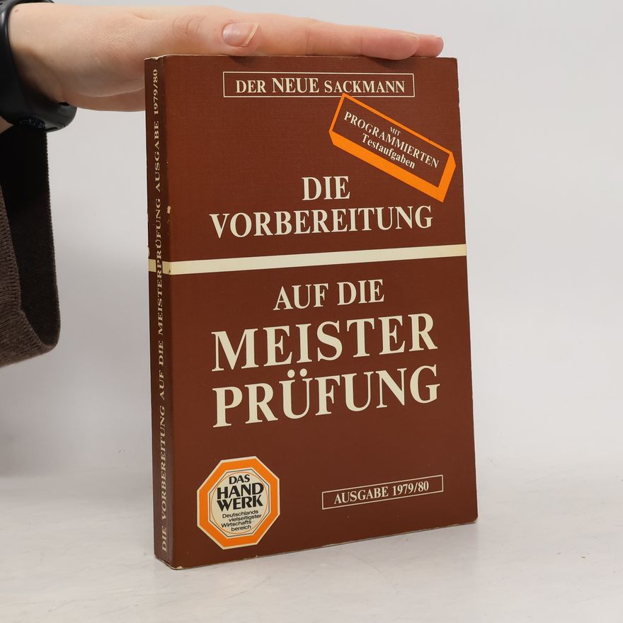 Gabriele Albers-Wodsak Die Vorbereitung auf die Meisterprüfung