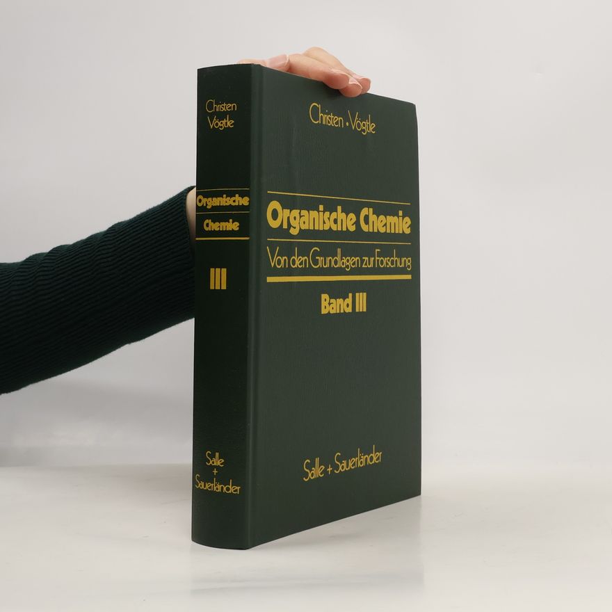 Hans Rudolf Christen Organische Chemie, 3 Bde., Bd.3