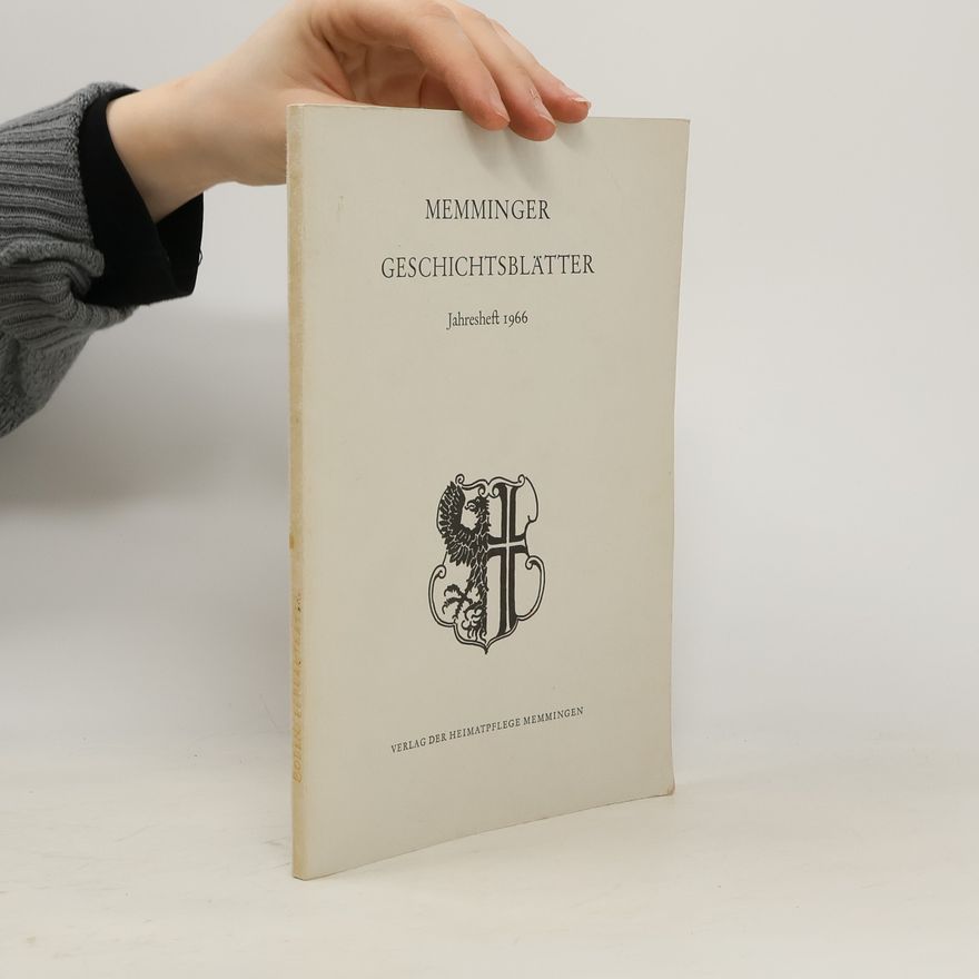 Kolektiv autorů Memminger Geschichtsblätter