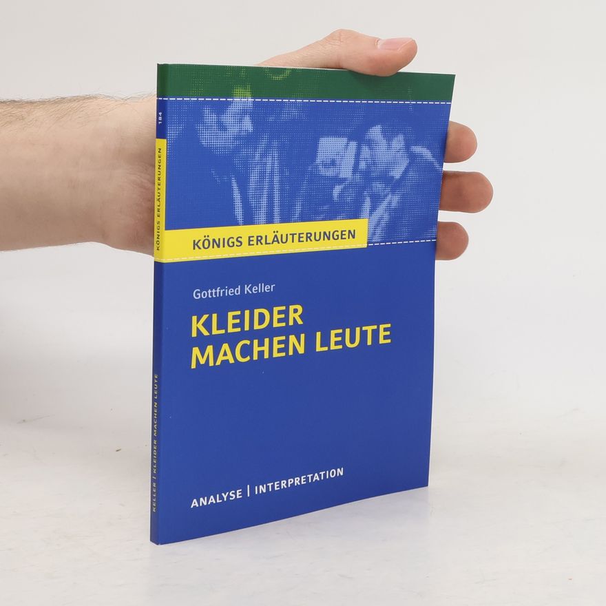 Daniel Rothenbühler Gottfried Keller 'Kleider machen Leute'