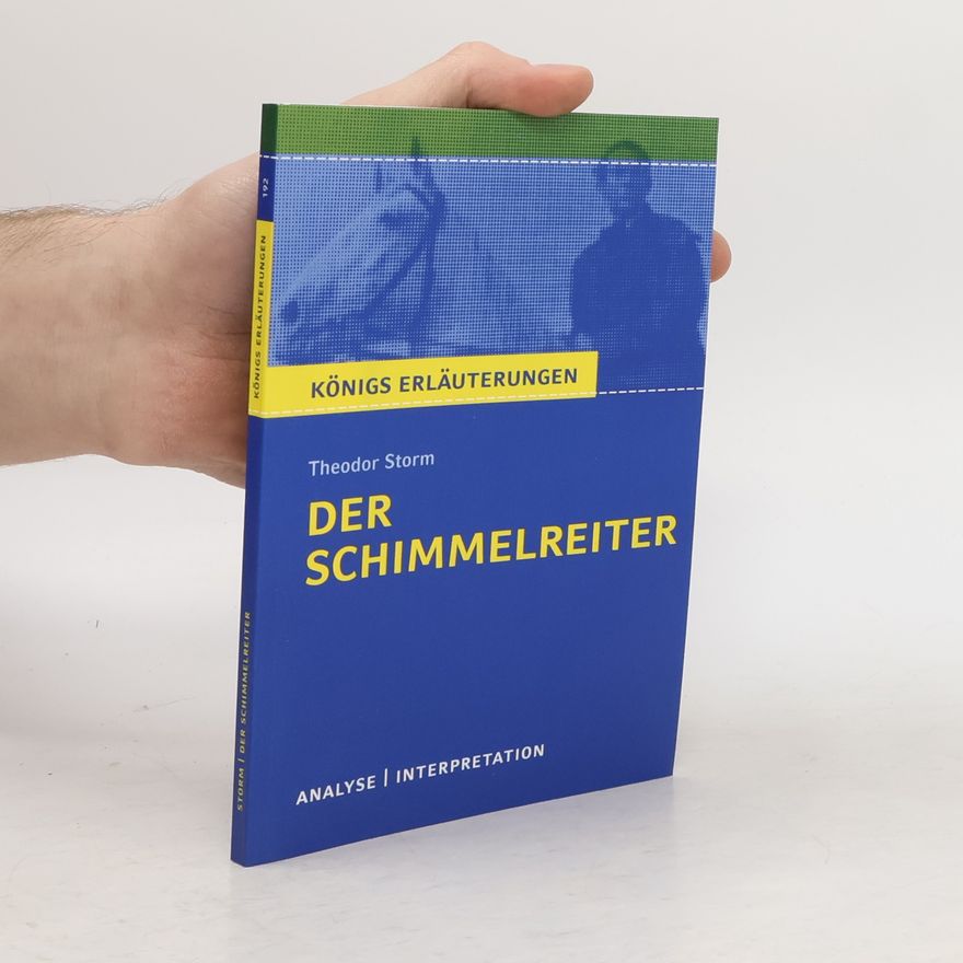 Martin Lowsky Textanalyse und Interpretation zu Theodor Storm, Der Schimmelreiter