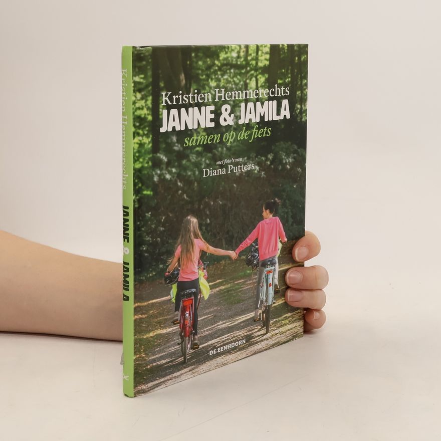 Diana Putters Janne & Jamila samen op de fiets