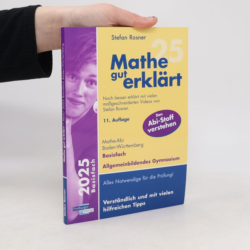 Stefan Rosner Mathe gut erklärt 2025 Basisfach Baden-Württemberg Gymnasium - 11. Auflage