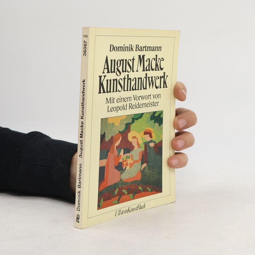 Dominik Bartmann August Macke, Kunsthandwerk