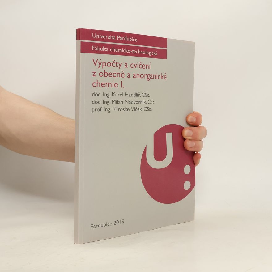 Milan Nádvorník Výpočty a cvičení z obecné a anorganické chemie I.