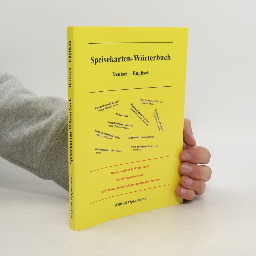 Wilfried Oppermann Speisekarten-Wörterbuch