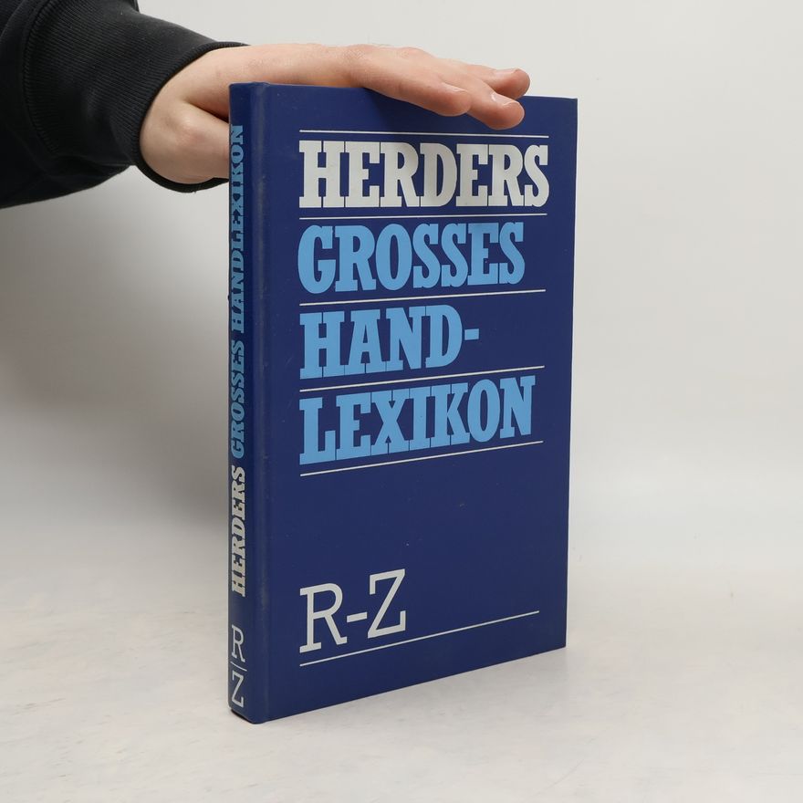 Collectif d'auteurs Herders Grosses Handlexikon R-Z
