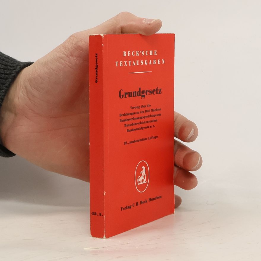Hans D. Jarass Grundgesetz für die Bundesrepublik Deutschland