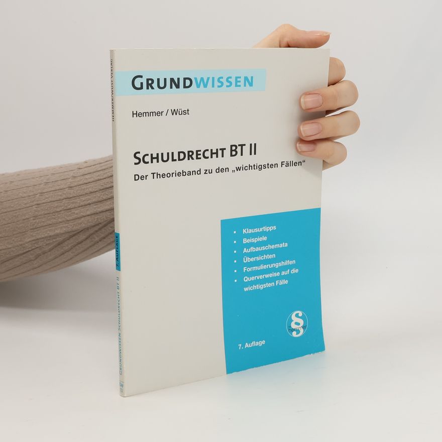 Karl E. Hemmer Grundwissen - Schuldrecht BT II