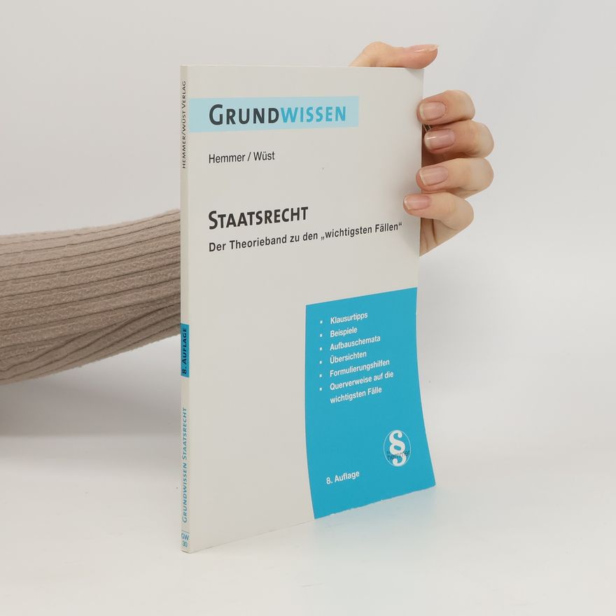 Karl-Edmund Hemmer Grundwissen Staatsrecht