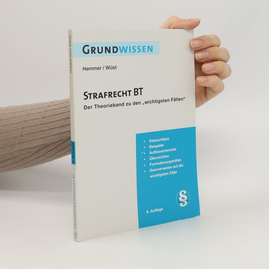 Karl-Edmund Hemmer Grundwissen StrafR BT