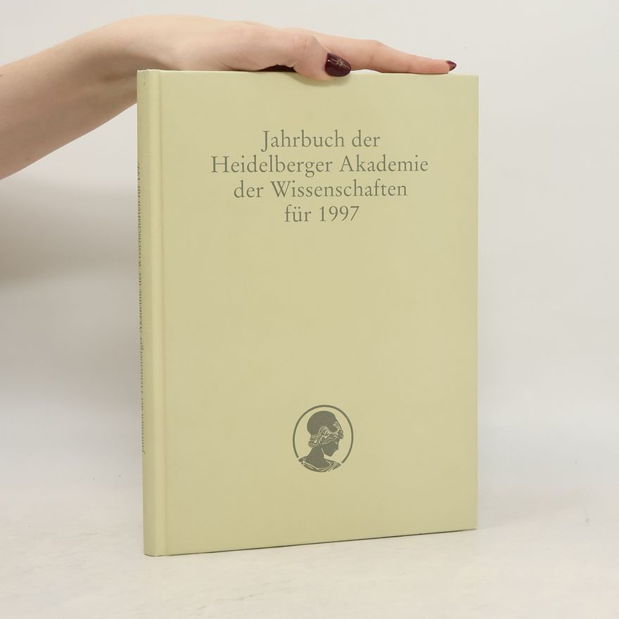Autorenkollektiv Jahrbuch der Heidelberger Akademie der Wissenschaften für 1997