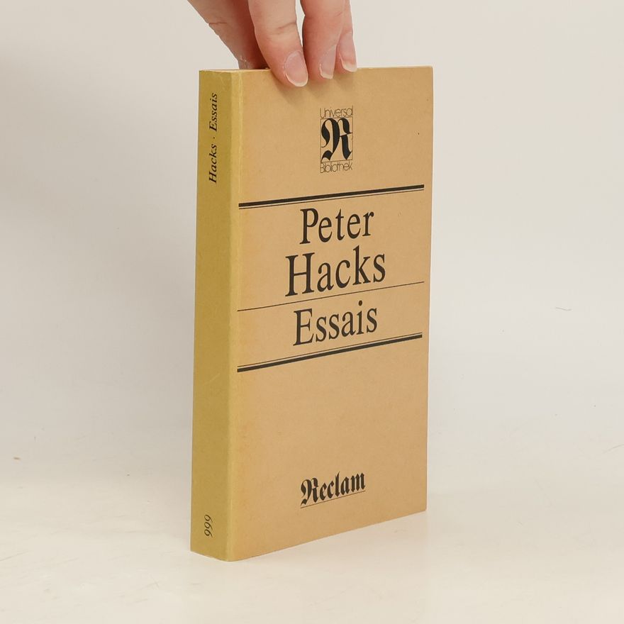 Peter Hacks Essais