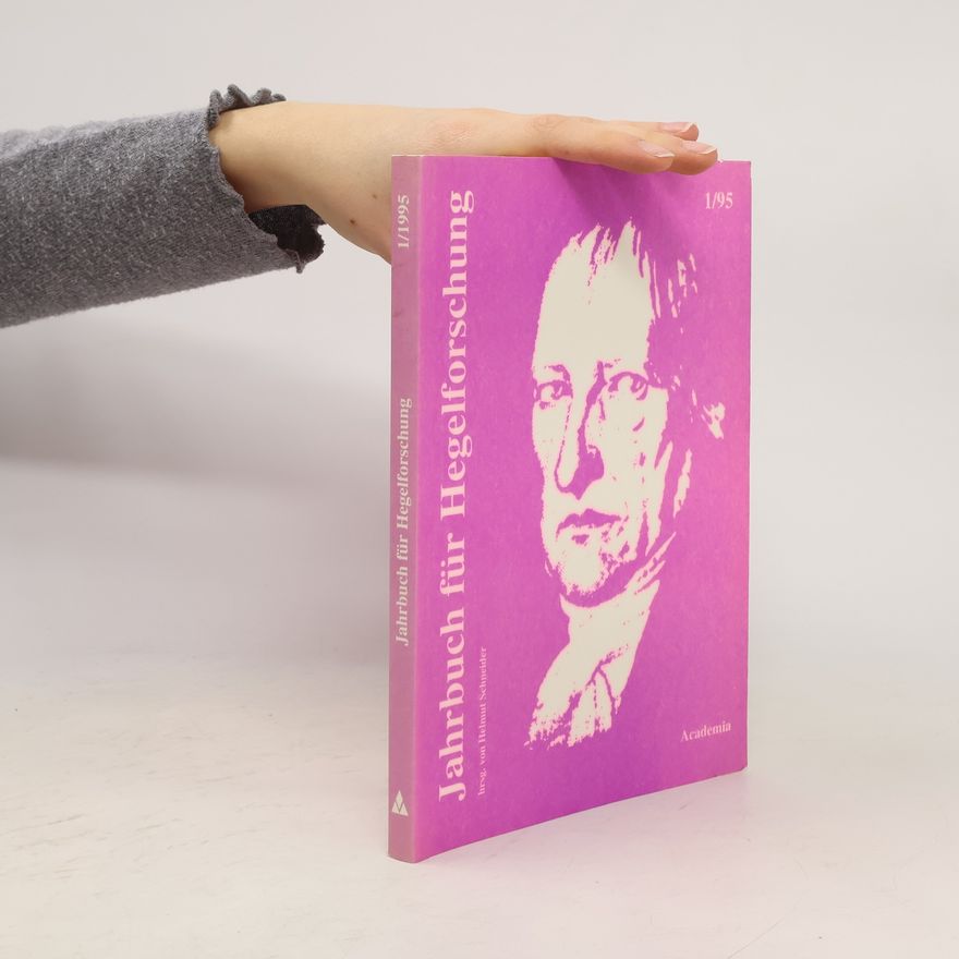 Kolektiv autorů Jahrbuch für Hegelforschung